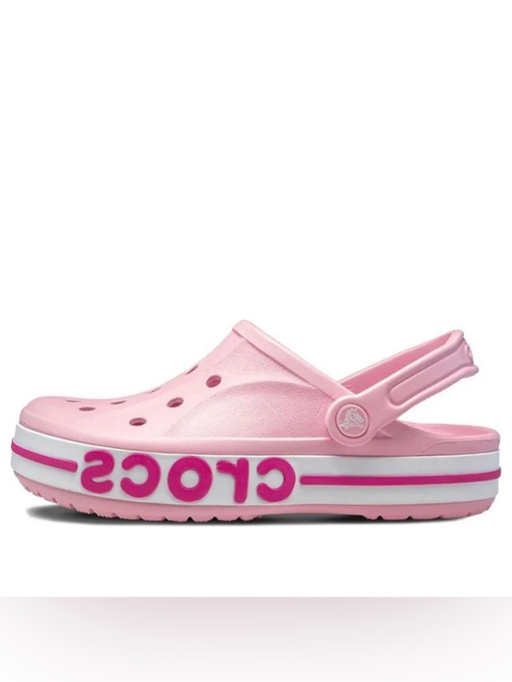 CROCS BAYABAND CLOG 205089-6TG Ballerina Pink / Candy UNISEX Sz8 women’s-6 men’s